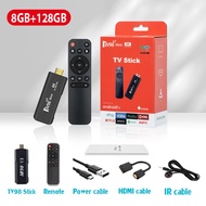 รับประกัน 3ปี TV Stick 4K 8+128GB แอนดรอยด์ทีวีสติ๊กWiFi TV box  Android TV 13 รองรับภาษาไทย Netlfix