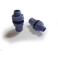 PVC Tank Connector/ Penyambung Tangki PVC/ PVC Pipe Fitting Tank Connector (15mm, 20mm, 25mm)