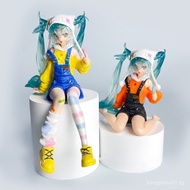 2D Sweetheart Figure Anime Girl Cup Noodles Princess Sitting Posture Peripheral Candy Hatsune Miku T