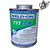 Weld-On 717 Eco PVC Solvent Cement Adhesive 437ml / Gray / 1 CASE (12 CANS)