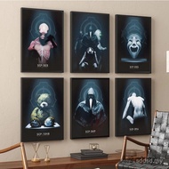 SCP Containment Breach Foundation 303 049 Poster Supernatural Things Canvas Painting Wall Art Pictur