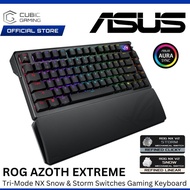 ASUS ROG AZOTH EXTREME GAMING KEYBOARD M702 WITH HOT-SWAPPABLE ROG NX SWITCHES, FULL COLOR OLED TOUC