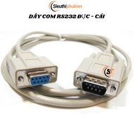 9-pin COM cord, 1 male end, 1 female end, extension Com cord 1.2m 3m 5m