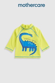 ชุดว่ายน้ำเด็กผู้ชาย Mothercare Dino UPF50+ Sunsafe Rash Vest HC430