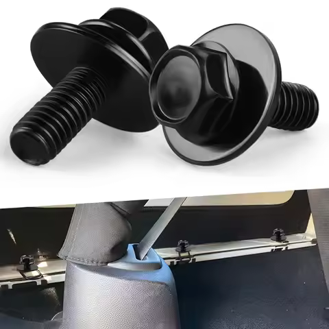 20PCS Car Screws Bolts For Toyota Truck Body Bolts- M6-1.0 x 16mm Long- 10mm Hex- 17mm Washer- 20pcs