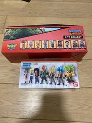 WCF 龍珠超Z series 5 line up 神與神齊9隻 （不散賣） 龍珠食玩 Adverge 12