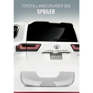 LANDCRUISER LC300 2022 to 2025  WHITE BODY COLOR THAILAND MADE REAR SPOILER LC300 LAND CRUISER