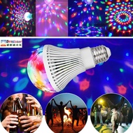 E27 LED Lamp Stage Light Effect Bulb RGB 5W 9W Colorful Crystal Magic Ball Sound Actived KTV DJ Disco Ball Party Laser Lights