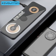 3 in 1 Wireless Charger Foldable Clear Glass Portable 15W Fast Charger for  iPhone 13 12 Air Pods Ap