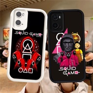 Z-14 Squid Game White Black Case Casing for OPPO A76 A57e A57s A57 A36 Case