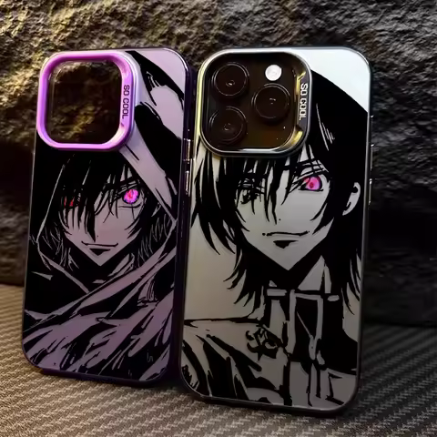 Anime CODE GEASS Lelouch Rebellion Case for iPhone 17 Air 16 15 11 12 14 13 Pro Max XS X XR Plus 8 7