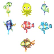 Mini Dolly Fish Aluminum Film Balloon Ocean Series Tropical Fish Clownfish Variety of Children's Par