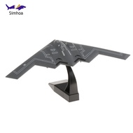 Simhoa 1:200 Scale B-2 Fighter Model - Diecast Air-interception Aircraft Plane Replica