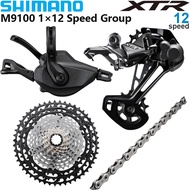 SHIMANO XTR M9100 1X12 Speed Groupset for Mountain Bike M9100 Shift Lever Rear Derailleur SGS 10-51T