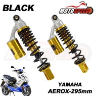1 Pair Rear Dual Shock Absorber w/ Gas Tank 295mm For Nmax Xmax Pcx Airblade Nouvo ADV RusiRapid