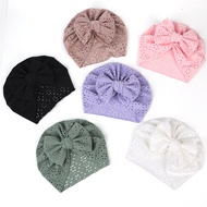 Soft Baby Turban Beanie Bowknot Headband For Infant Toddler Fashion Hair Accessories