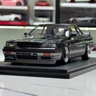 [Ready Stock] IG Nissan Nissan GTR 2,000 Skyline Simulation Resin Car Model 1 18 Collection Retail P