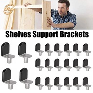 Durable Metal Iron Shelf Brackets Support Stud/ Household Cabinet Cupboard Furniture Seperator Fixin