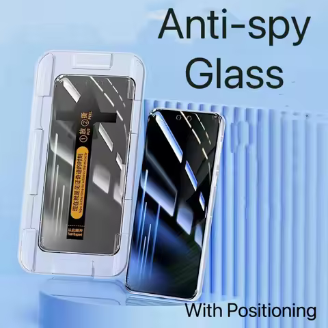 Privacy Phone Tempered Glass For VIVO X100 200 90 Pro X50 IQOO 12 X70 X80 Anti Glare Peep Easy Auto 