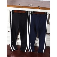 J970-M5 Children's Clothing 110-130 Size Domestic Children's Pure Cotton Stretch Leggings Girls Ankl
