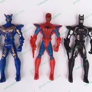 Mainan Figurin Robot Batman Spiderman Topper Kue ultah Anak