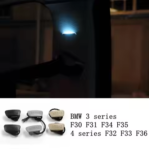 Car interior ambient LED B Pillar light airbag retrofit atmosphere lamp for BMW 3 series F30 F31 F34