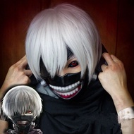 Tokyo Ghoul Tokyo Ghoul/Kanekiken Silver Short Hair cosplay Halloween Wig [cxS]