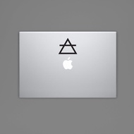 Decal Sticker Macbook Apple Macbook Stiker Air Udara Alchemy Laptop