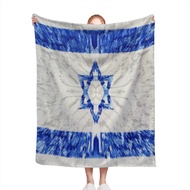 Israel Flag Country Style Comfortable Flanne Blanket Comforter Flannel Soft throw Blankets Warm Home