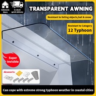 awning heavy duty awning rumah acp awning roof outdoor awning canopy transparent roof cover outdoor 
