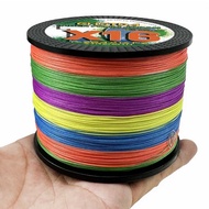 16/8 Strands 100M-300M Hollow Core PE Braided Line 18-200LB Invisible Floating Wire 0.14Mm-0.80Mm Ho