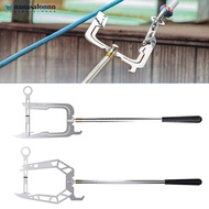 NANASALONNN 1Pc Portable Mooring Rope Dock Hook Stainless Steel Long-distance Threader Stop Ship Kay
