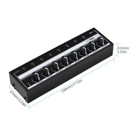 [LIS1] HA800 Headphone Amplifier Audio Amp. Ultra-compact 8 Channels Mini Stereo Microphone AMP. wit