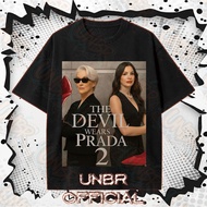 UNBR The Devil Wears Prada 2 Printed Casual Loose T-shirt