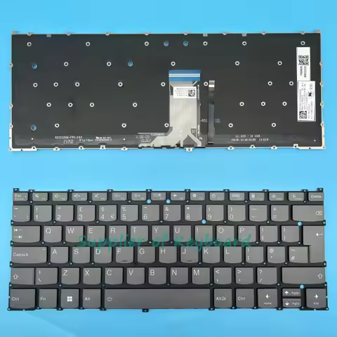 NEW Latin Spanish/UK Keyboard For LENOVO Yoga 7 14IRL8 82YL 2-in-1 14ARP8 Yoga 7 14AHP9 14IML9 2-in-