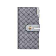 WILLIAMPOLO | กระเป๋าถือยาวกัน RFID ความจุมาก สำหรับบัตรและกระเป๋าสตางค์