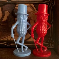 1960s 美國製 Planters 企業 Mr.Peanut Cup 花生先生 存錢筒擺件