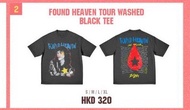 收 Conan gray found heaven black tee