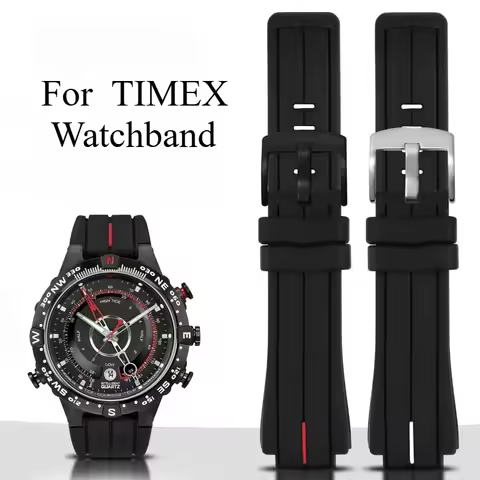 For Timex Expedition Tide-Temp-Compass Series T2N721 T2N720 T2N739 Convex Interface Men's Outdoor Sp