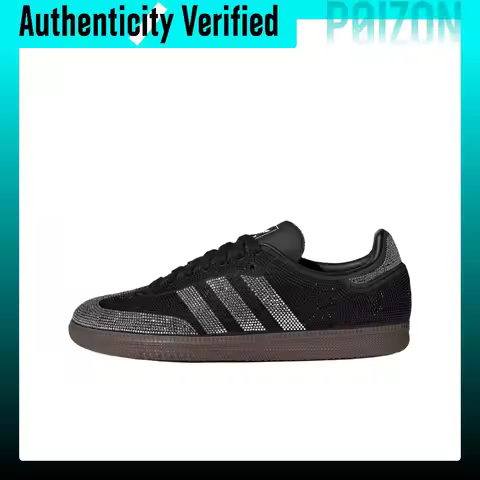 Adidas Originals SAMBA OG German Army Trainers Women's Black Silver IH9052