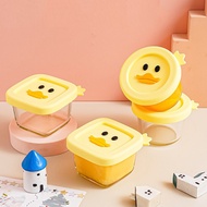 Thick Duck Glass Jar 230ml Cute Duck Glass Jar/
