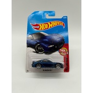 Hot Wheels ‘95 Mazda RX-7 Blue Diecast Model Car