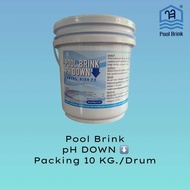 PH DOWN หรือ pH Minus ช่วยปรับลดค่า pH สระว่ายน้ำ #pHDown