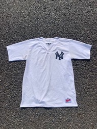 Vintage Starter MLB New York Yankees Jersey  紐約洋基隊古著棒球衣 嘻哈罩衫