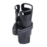 Multifunctional Double-Layer Car Cup Holder 360˚ Adjustable Bottle Holder Universal Car Drink Holder