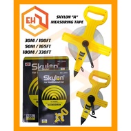 SKYLON A-TYPE NYLON MEASURING TAPE ( 30M,50M,100M ) FiberGlass Measuring Tape With Handle