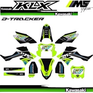 Decal Sticker Striping Variasi Fullbody KLX DTRACKER 150 2016-2022 - Decal DTRACKER New - Decal DTRA