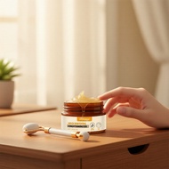 South Moon,,,  Gel Ketenangan Leher South Moon, Formula Lembut, Perapian Kulit Harian, Gel Menyegark