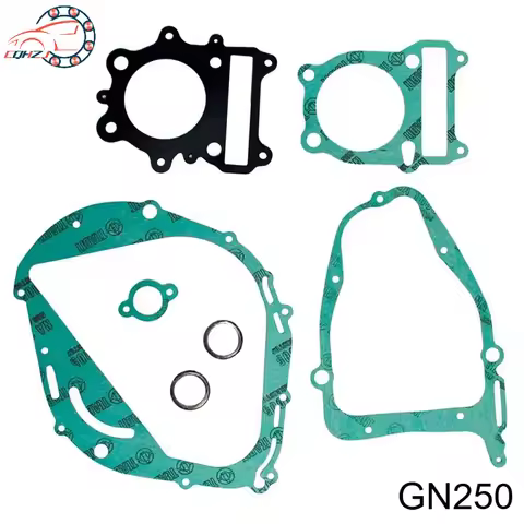 Motorcycle Full Set Gaskets Kit For Suzuki Haojue Qingqi GN250 QJ250 INTRUDER250 95-03 Cylinder Engi