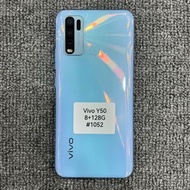Vivo Y50 藍色 8+128GB 螢幕有傷 無盒裝 無充電器 台東 二手手機 安卓手機 #1052